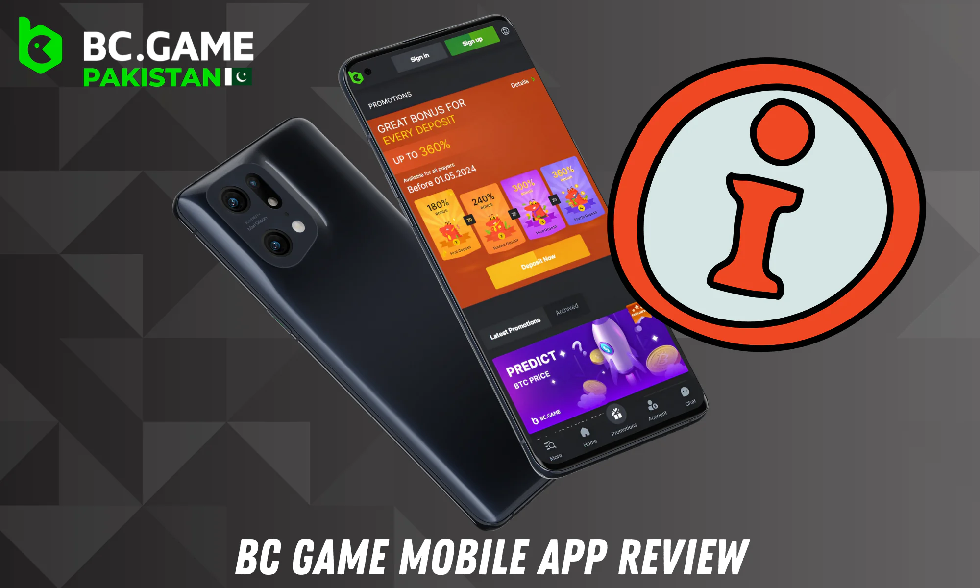 More information about the BC Game app