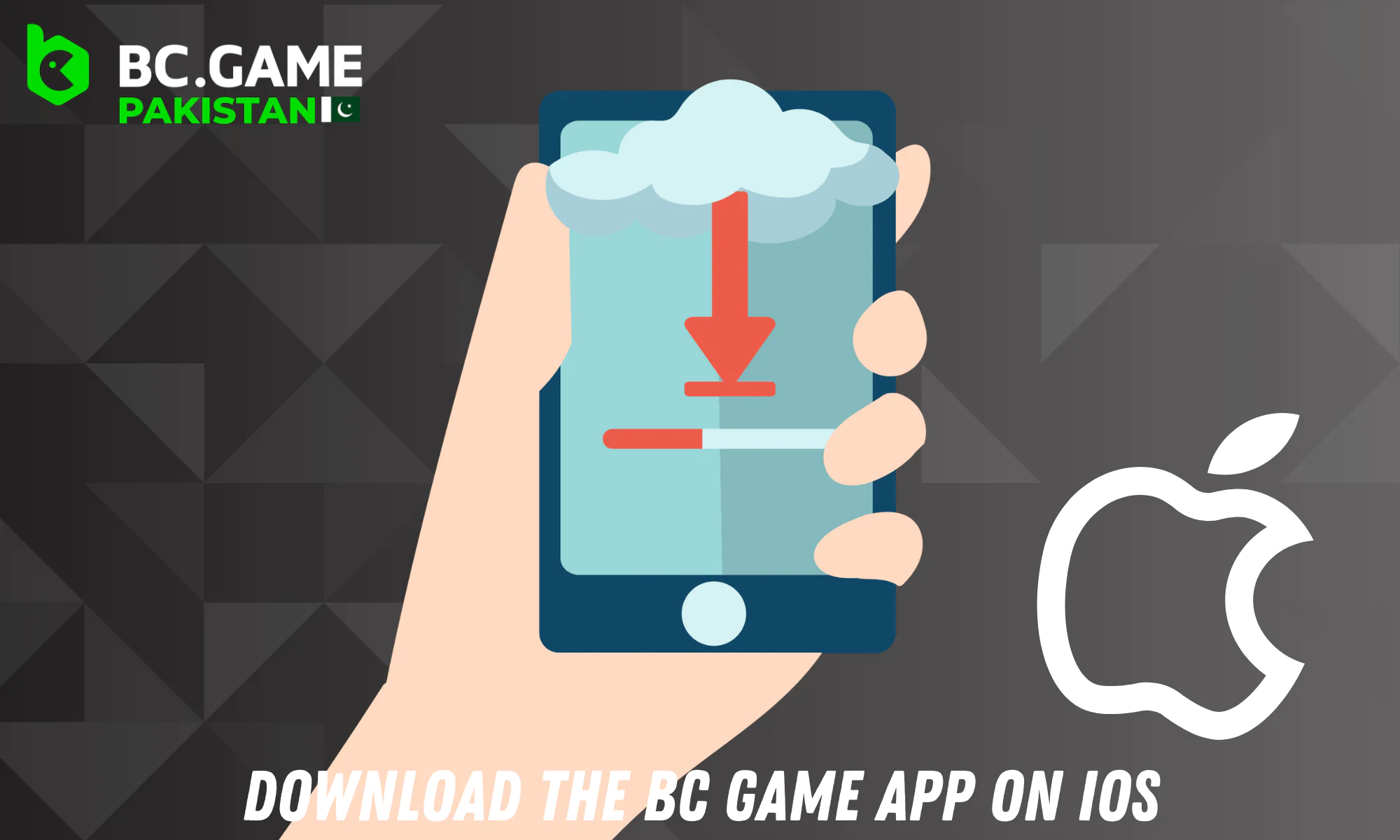 Instructions on how to download and install BC Game app on iOS