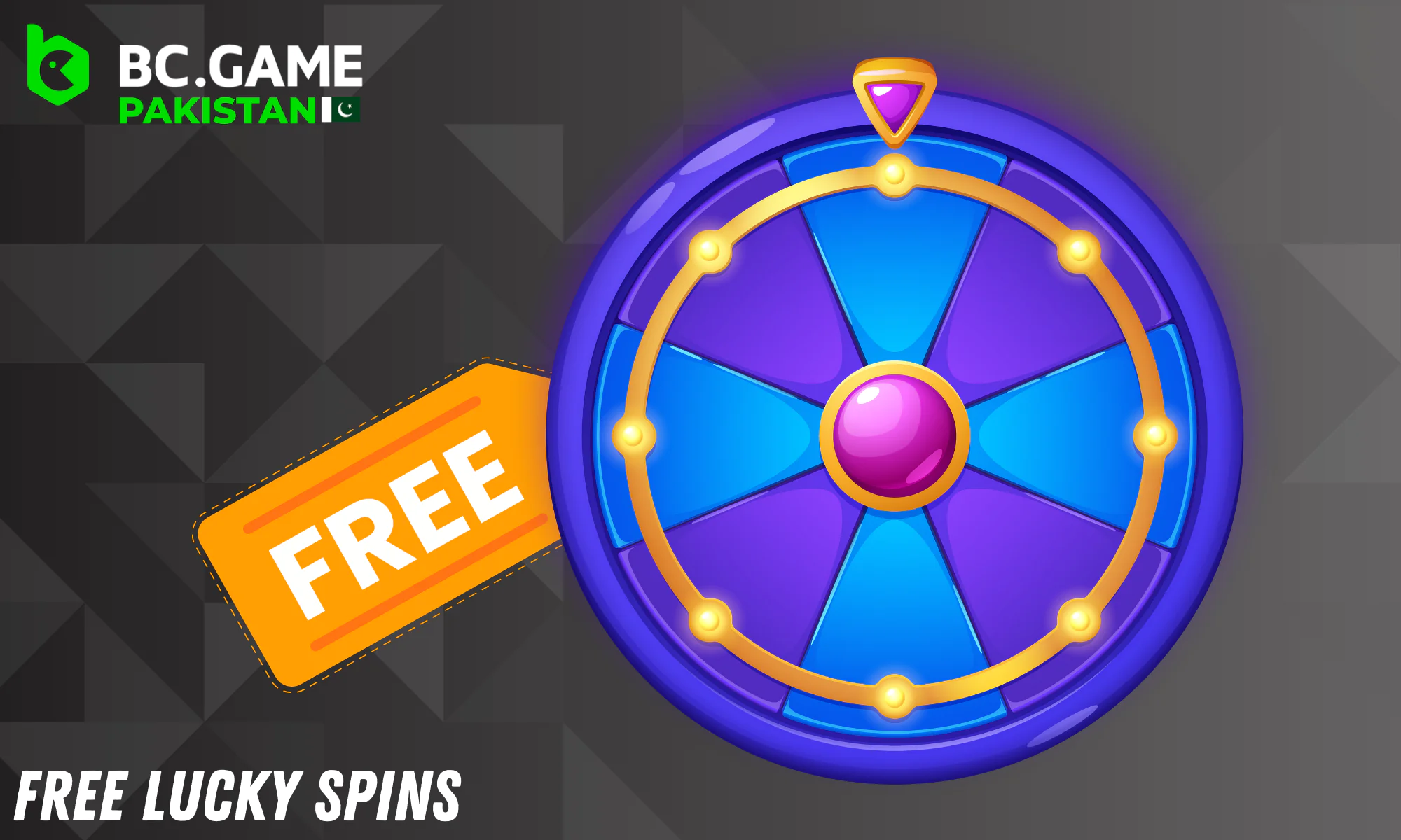 BC Game regularly runs the Lucky Spin promotion