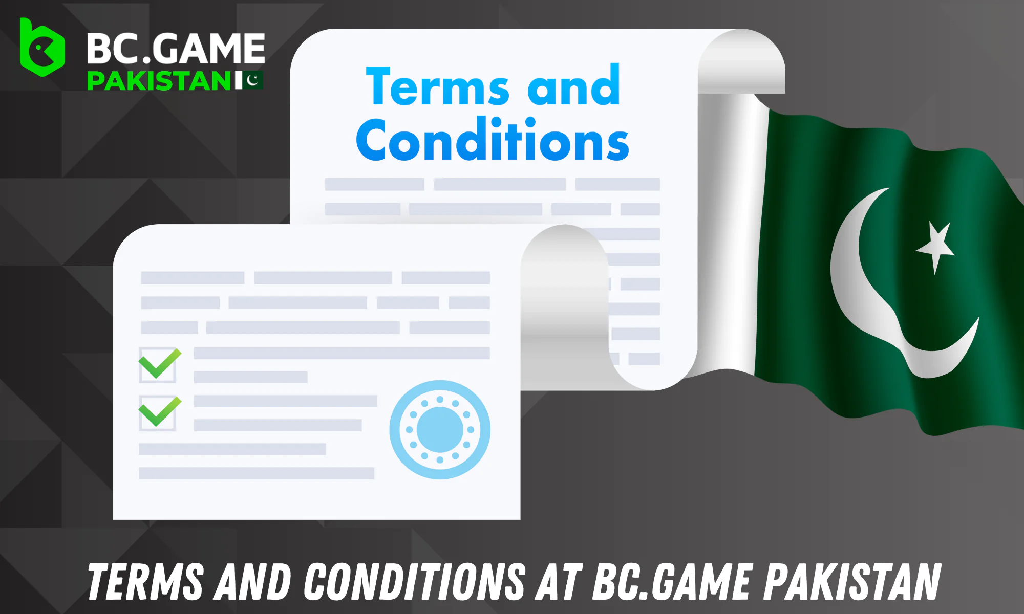 BC.GAME Pakistan has certain terms and conditions that players should familiarize themselves with before starting the game