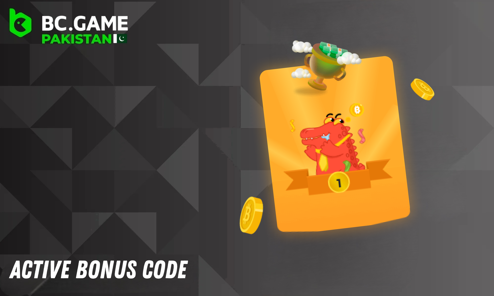 An active bonus code for BC Game provides users with special perks and rewards