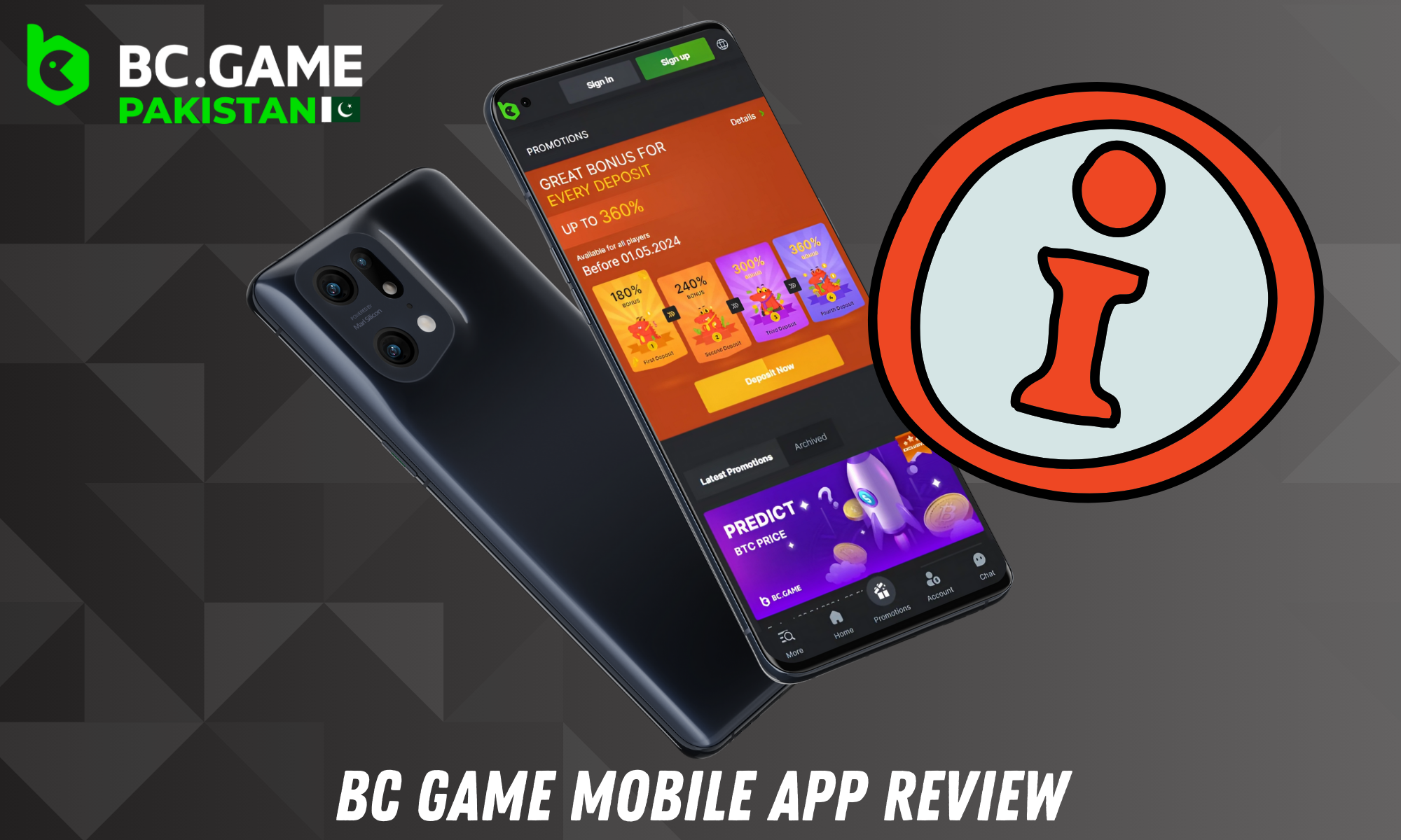 More information about the BC Game app