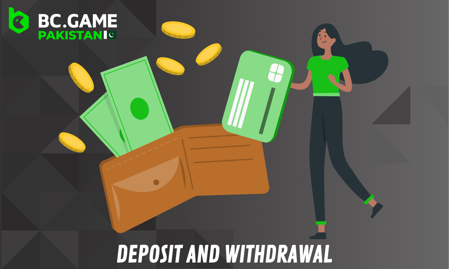 Deposit and withdrawal rules at BC Game in Pakistan