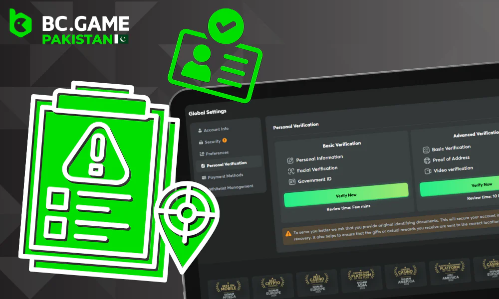Some of the common problems with account verification are