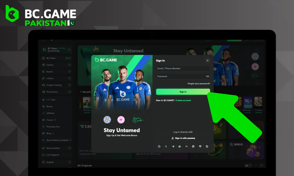 Log in to Your Account