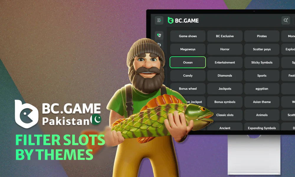 Themes of slots at BC Game Pakistan
