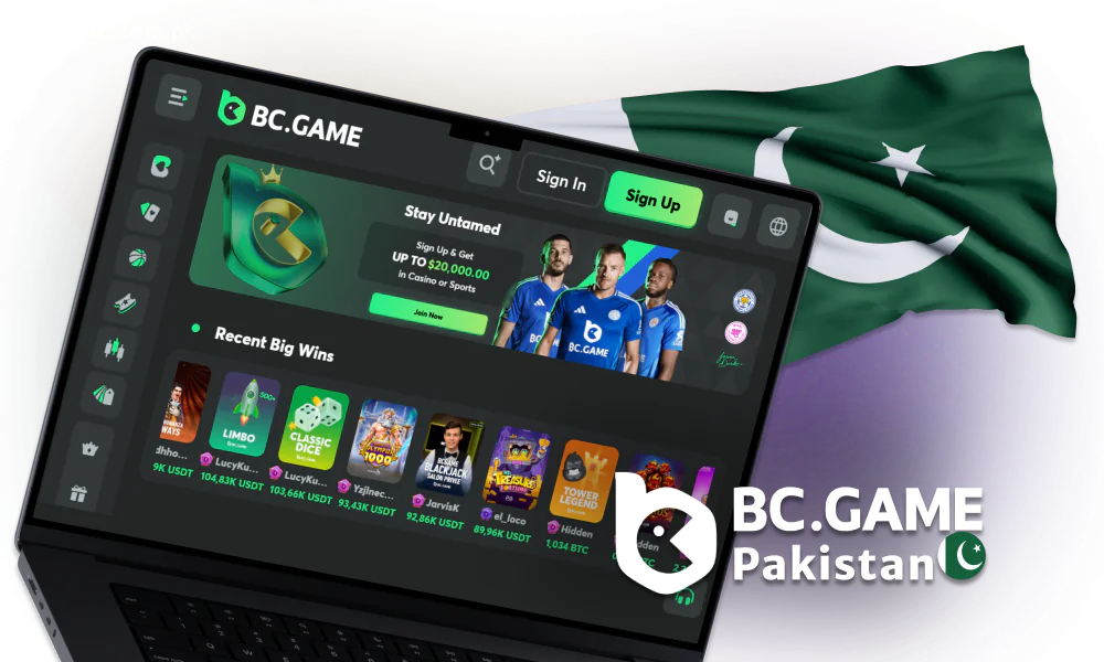 BC Game Crypto Casino and Sports Betting for Pakistani players