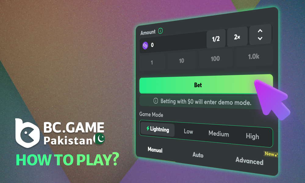 How do I play plinko at BC Game for Pakistanis
