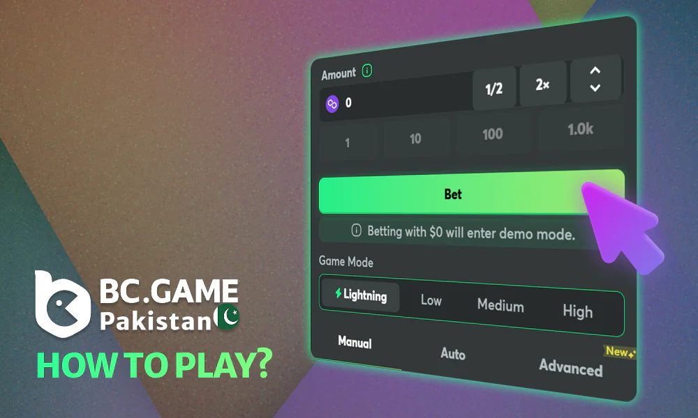 How do I play plinko at BC Game for Pakistanis