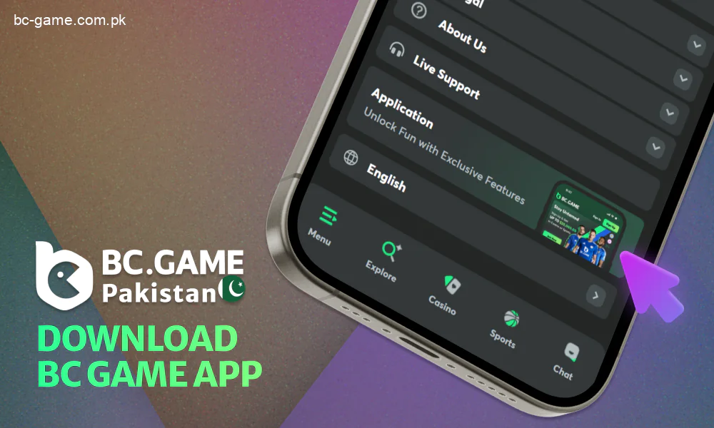 Optimized application for mobile casino gaming at BC Game